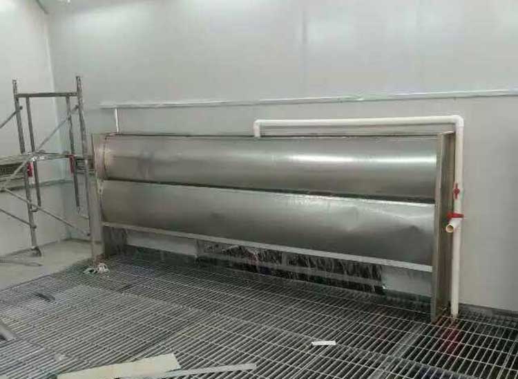 水簾噴漆房由哪幾部分構(gòu)成？